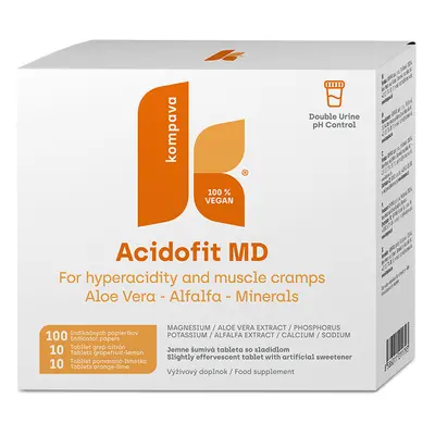 Kompava AcidoFit MD - MIX 20tbl. + 100ks papírků