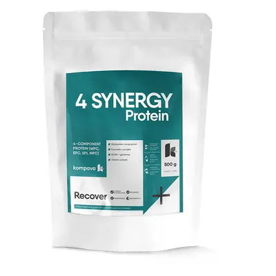 Kompava 4 SYNERGY Protein 500 g/16 dávek, čokoláda