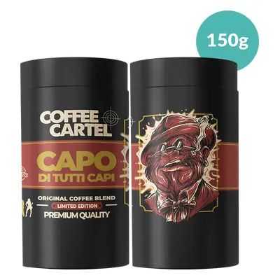 Fixi Coffee Mafia – Al Cafone – dárková káva zrnková / plechovka / 150 g