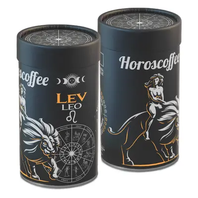 Fixi Horoscoffee – Lev – káva dle znamení horoskopu jemně mletá / papírová tuba / 500 g